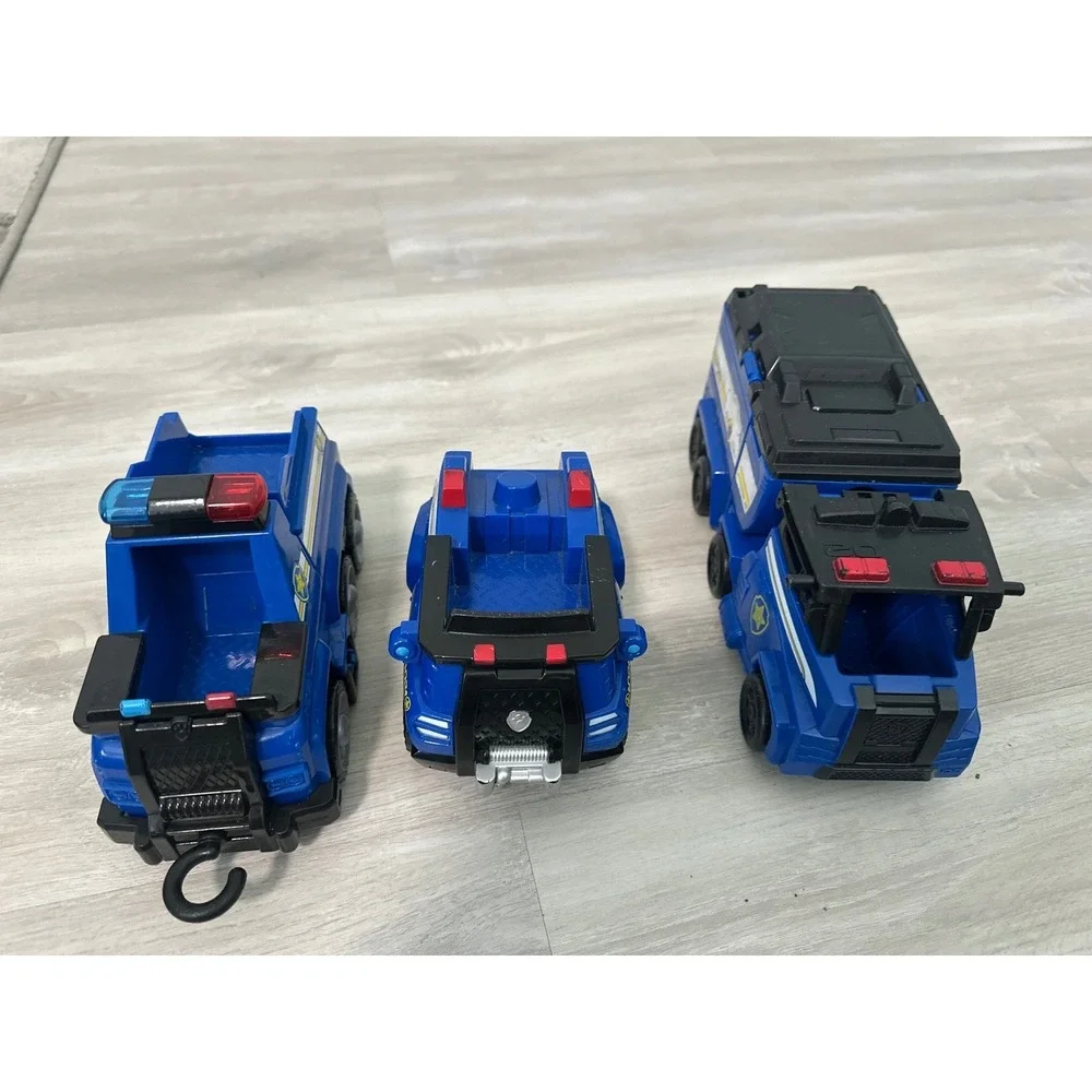 Paw Patrol Chase Police Cruiser Truck Vehicle Toy Lot of 3 Kids‎ Toys